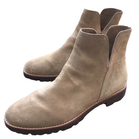 Vince Jacee Suede Boot in Sand - Picture 3 of 12